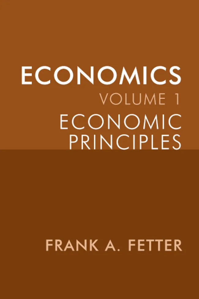 Economic Principles by Frank Fetter